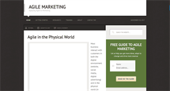 Desktop Screenshot of agilemarketing.net
